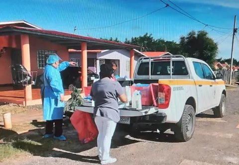 Por la variante Delta hacen barrido de pruebas en Monagrillo y Llano Bonito en Herrera