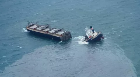 AMP investiga accidente de buque con bandera panameña en Japón