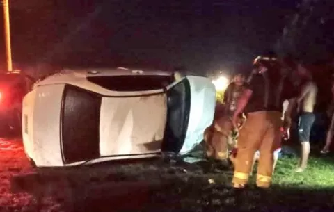 Joven de 27 años pierde la vida al volcarse su auto en la vía principal de Boquerón, Chiriquí