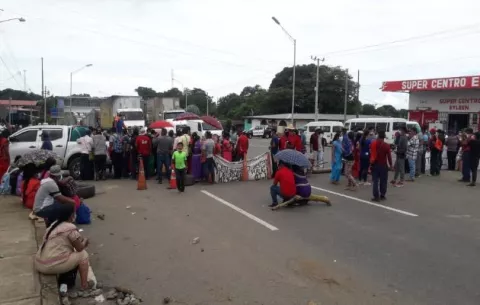 Productores chiricanos se oponen a los cierres de la carretera Panamericana