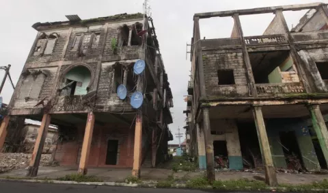 [VIDEO] 'No quiero que mueran más niños por el colapso de edificios viejos en Colón'