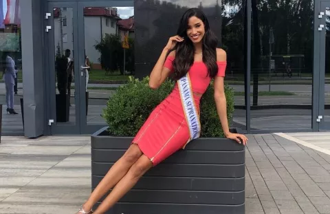 Darelys Santos ya está en Polonia para participar en el Miss Supranational