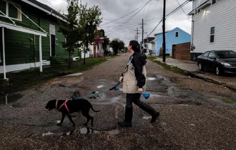 El ojo del "extremadamente peligroso" huracán Ida tocó tierra en Luisiana