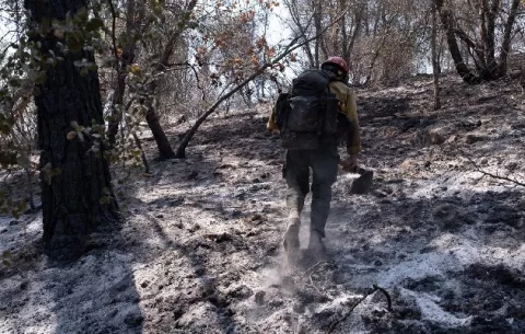 Dixie se convierte el tercer incendio más grande en la historia de California