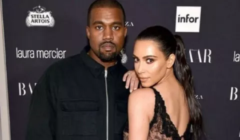 Kim Kardashian asistió a un evento de Kanye West, el lanzamiento de su álbum 'Donda'