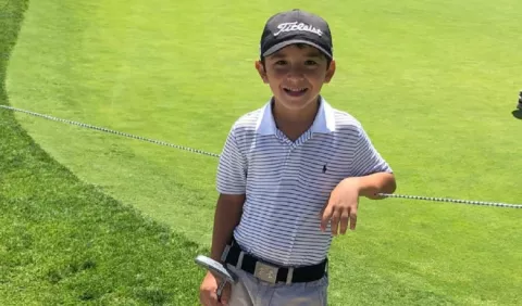 Mateo Ospina y la ilusión de un pequeño 'crack' del golf panameño