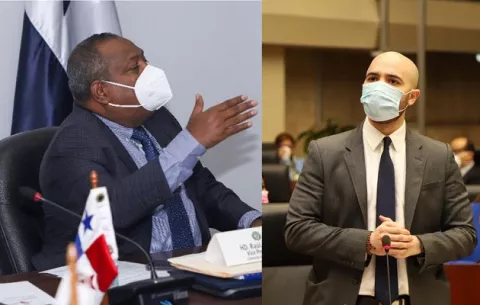 Diputados Raúl Pineda y Edison Broce protagonizan un altercado en la Comisión de Presupuesto