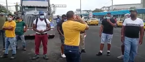 Con protesta, exigieron activación de empleos en Colón
