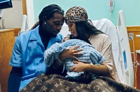 Cardi B ya dio a luz a su segundo hijo junto al rapero Offset