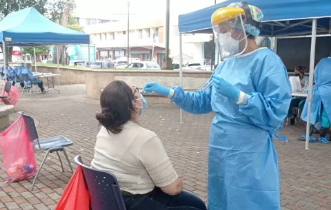 Corregimiento con más casos activos de coronavirus: 24 de Diciembre