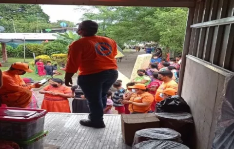 Fuertes lluvias dejan a 158 personas afectadas en el sector de Divalá