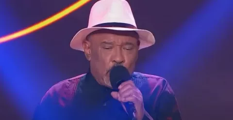 Gabino Pampini, cantante panameño, sorprende a los coaches de 'La Voz Senior' en Colombia