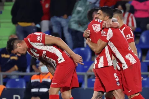 Atlético de Madrid sube al primer puesto de LaLiga tras vencer al Getafe