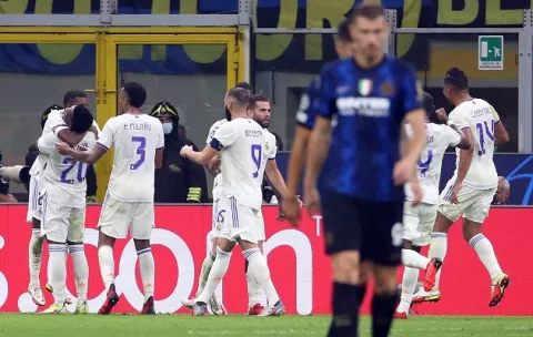 Real Madrid gana a último minuto; PSG no puede con Brujas y el City golea en la Champions