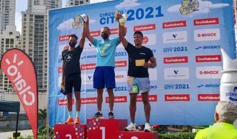 César Jurado y Magalis  García se hicieron del pódium en los 15 kilómetros del Circuito City