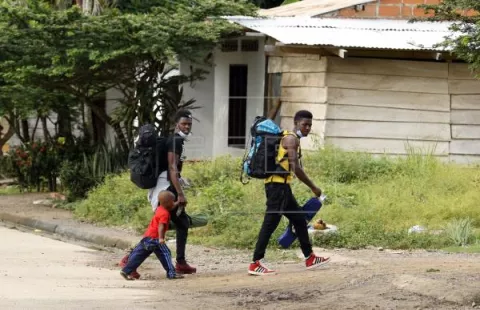 ¡Alarmante! 13 mil niños han cruzado en lo que va de año la peligrosa frontera del Darién