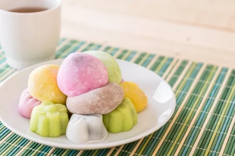Mochi, bocado de la cocina japonesa