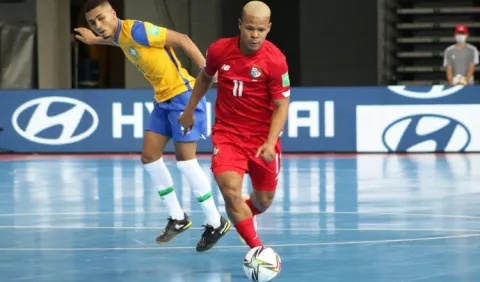 Panamá se despide del Mundial de Futsal de Lituania con derrota ante Brasil