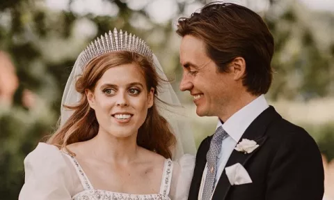La princesa Beatriz y su esposo Edoardo Mapelli Mozzi se convirtieron en padres