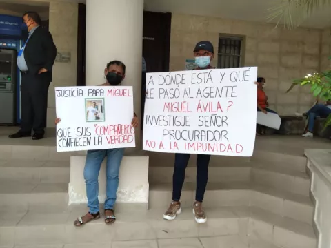 Sala Penal de la Corte Suprema decidirá sobre la  desaparición del agente del Senan, Miguel Ávila