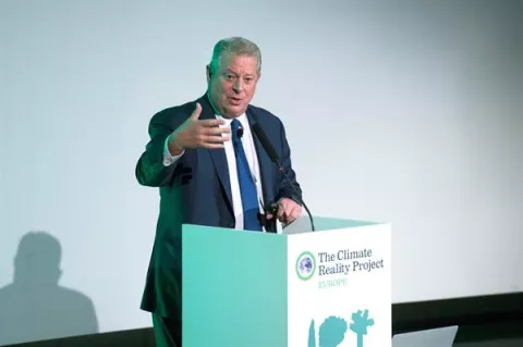 Al Gore: 'La naturaleza está alzando su voz como nunca lo había hecho antes'