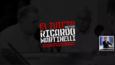 [VIDEO] Aurelio Barría deja claro que no hay evidencias que vinculen a Ricardo Martinelli a supuestos pinchazos