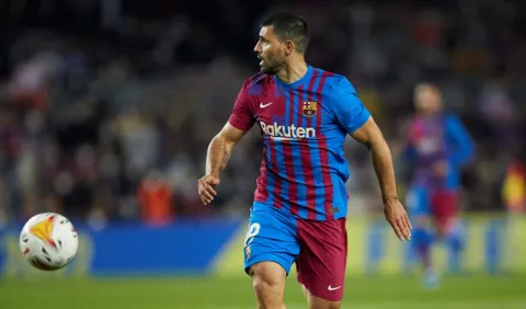 Sergio Agüero debuta en victoria del  Barça  sobre el Valencia