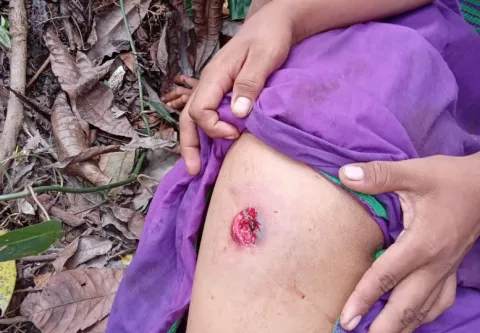 Enfrentamientos entre indígenas y la Policía en Barro Blanco deja varios heridos