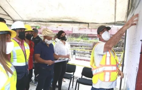 Reactivan construcción del nuevo Centro de Salud de Las Mañanitas