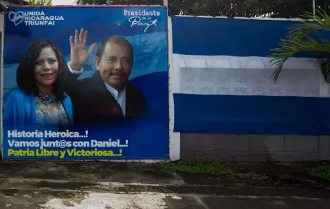 Daniel Ortega se encamina a nueva reelección con sus principales rivales detenidos