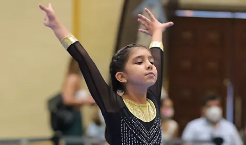 Gimnastas de IGA  se lucen en México