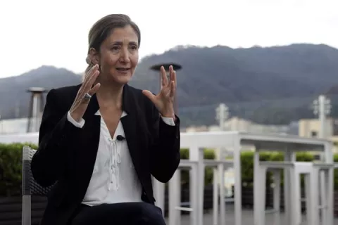Íngrid Betacourt trata de rescatar su partido de cara a comicios de Colombia