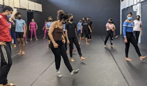 Bailarina israelí, Keren Horesh, dictó talleres en Panamá