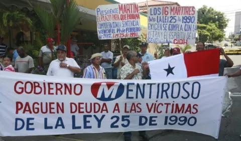 Cierran caso de despedidos por Ley 25 de 1990