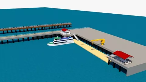 Declaran desierta licitación para muelle fiscal de Puerto Armuelles