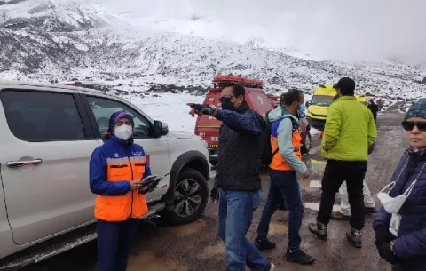 Al menos cuatro muertos por avalancha en nevado Chimborazo de Ecuador