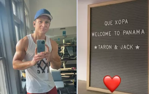 Taron Egerton: El actor está en Panamá por unas filmaciones