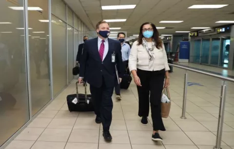 Subsecretaria de Estado de Seguridad Civil de EE.UU. está en Panamá,  se reunirá con Laurentino Cortizo