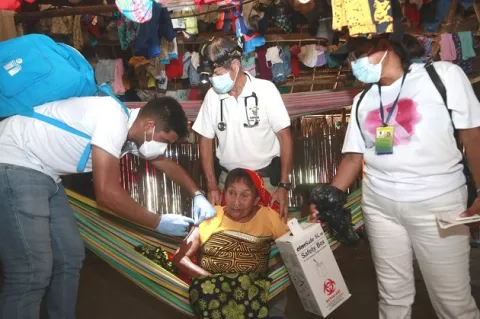 Covid-19: Finaliza vacunación por barrido en Guna Yala con más de 12 mil dosis aplicadas