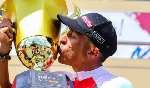 Brian Salas se lleva el trofeo de la Vuelta Internacional a Chiriquí para Costa Rica