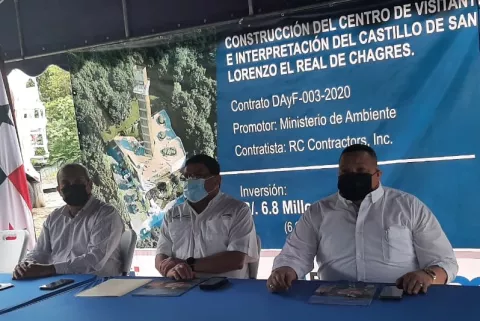 Se inicia construcción del Centro de Visitantes del Castillo de San Lorenzo 