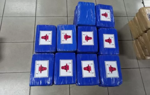 Cae un hombre moviendo un contenedor con más de 300 paquetes de droga en un puerto de Colón