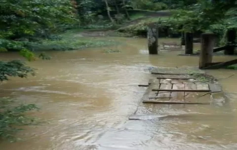 Residentes de comunidades campesinas de Chagres piden la reparación de un puente