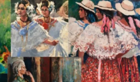 'Mujeres de Panamá', una muestra a favor de la Fundación Calicanto 