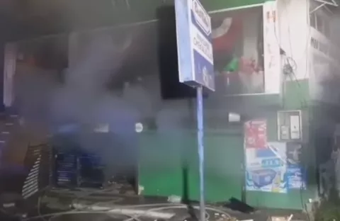 Se incendia supermercado en el corregimiento de Sabanitas, Colón