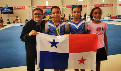 Panamá conquista oro y plata en  Campeonato Sudamericano de Gimnasia Artística