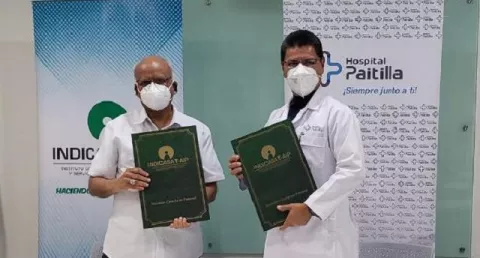 Convenio entre Hospital Paitilla e Indicasat marca un nuevo capítulo la investigación clínica