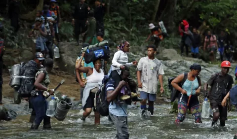 Condiciones de selva darienita impide control sobre cantidad de migrantes que ingresan por día