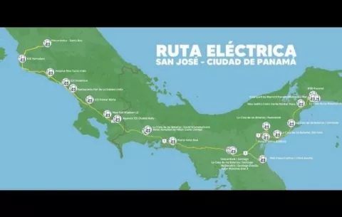 Inauguran la Ruta Eléctrica San José – Ciudad de Panamá