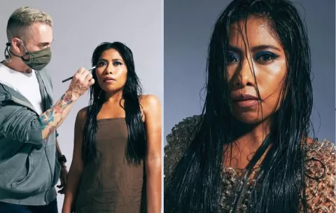 Yalitza Aparicio posa para la revista 'Bad Hombre'